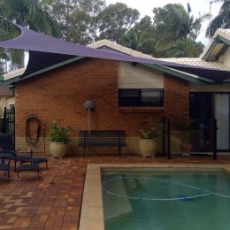 pool shade sail