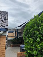 Shade sail installed for Australian Trade College in Scarborough. Fabric is Extrablock (12 year warranty). Colour is Charcoal.