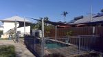 Extrablock shade sail installed at Scarborough QLD, colour Silver